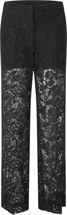 Second Female Border Trousers Black
