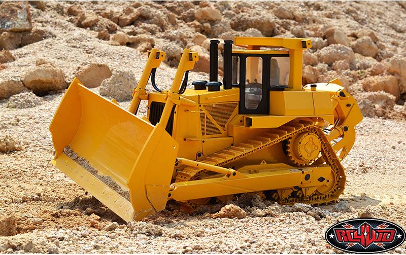 Bulldozer DXR2 Hydraulic Earth Dozer ARTR, 1:14<br>Voll funktionsfähiger Bulldozer im Massstab 1:14 mit Hydraulik