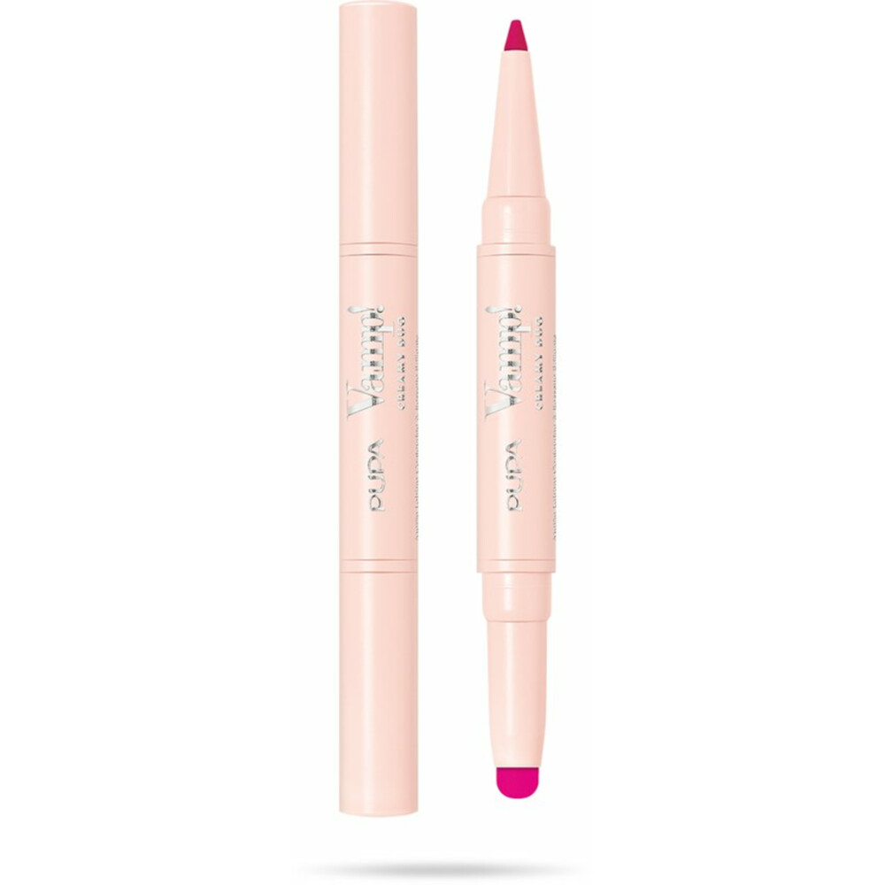 PUPA Milano Vamp! Creamy Duo Lip Pencil & Shiny Lipstick 009 Flamingo Fuchsia0,8 gr