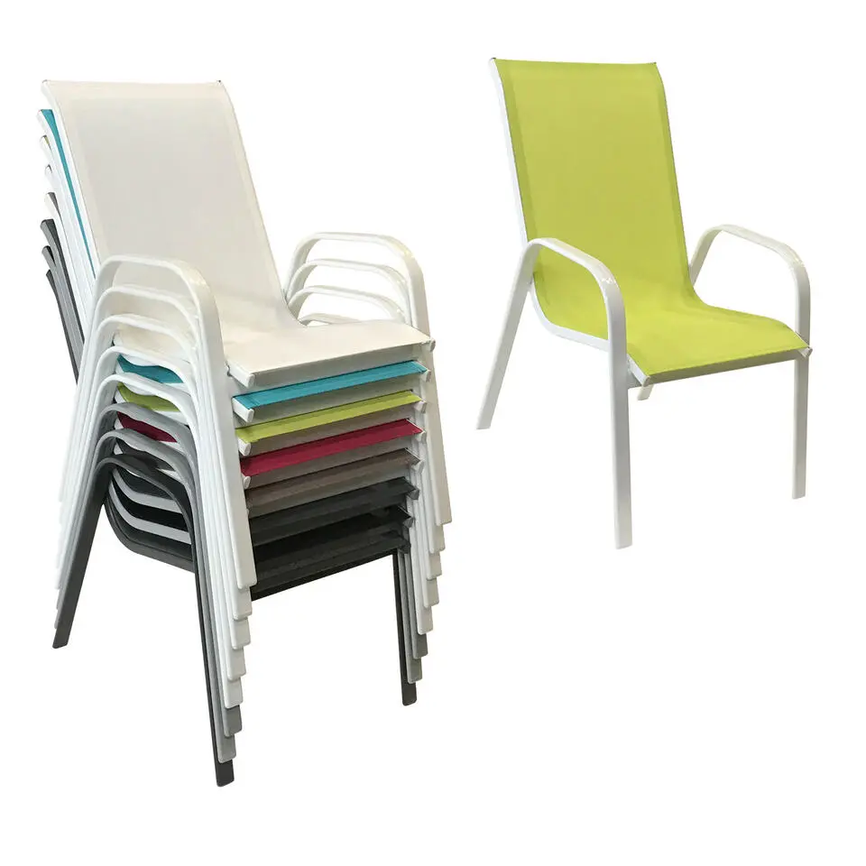 Happy Garden Stoel MARBELLA - Groen - Aluminium