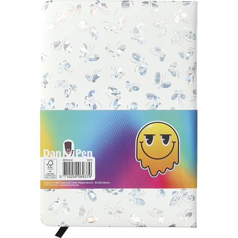Danpen notesbog A5 butterfly