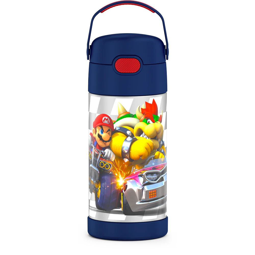12oz FUNTAINER® WATER BOTTLE MARIO KART™