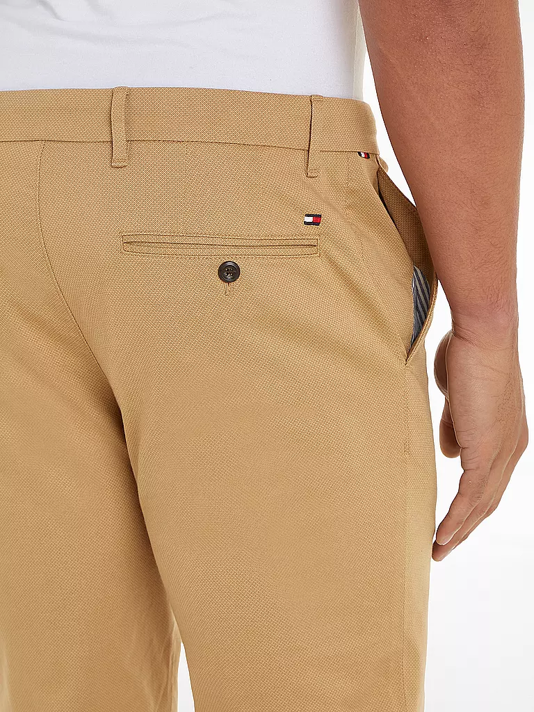 TOMMY HILFIGER Chino Straight Fit DENTON hellbraun