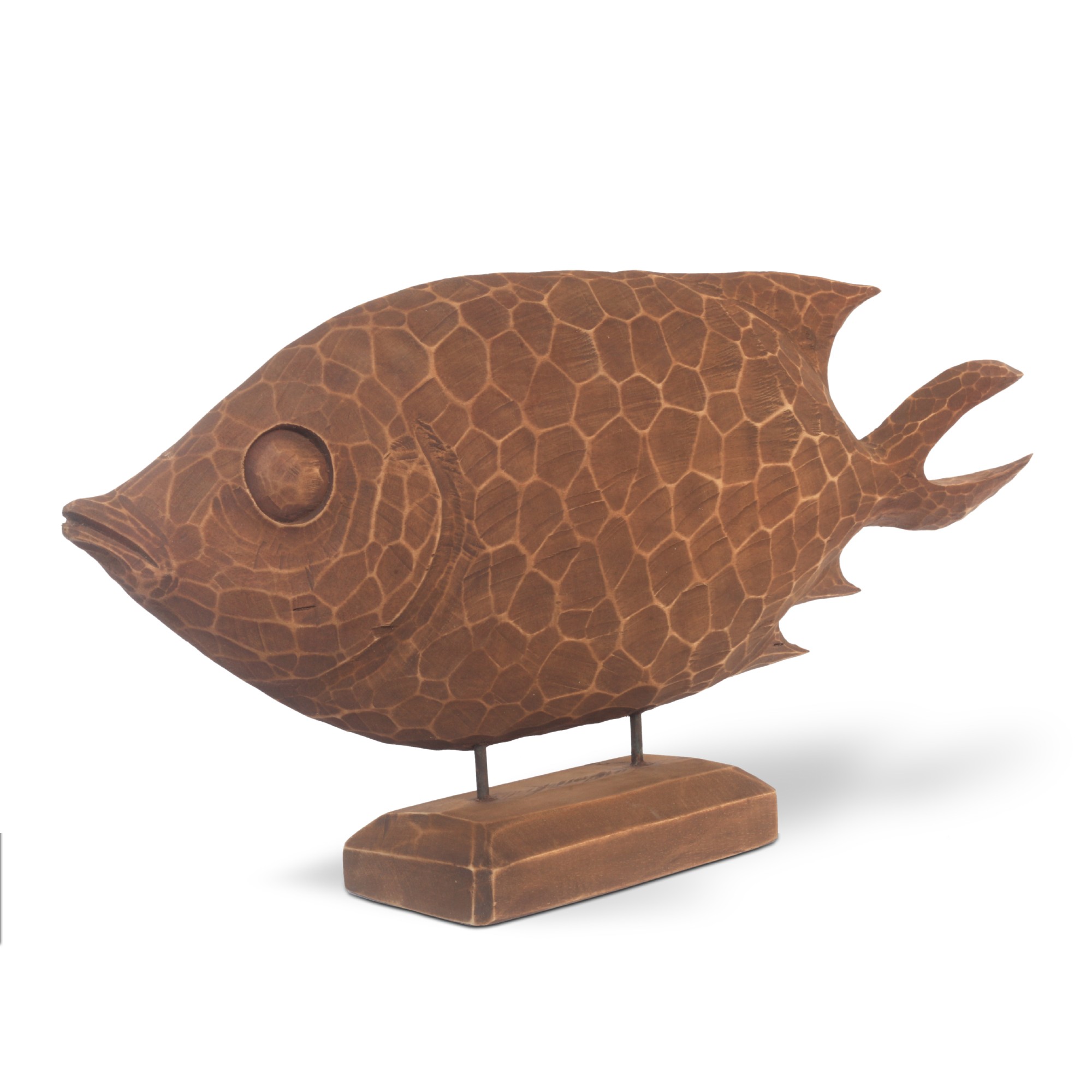 Fisch 'Marielle' auf Sockel, B 85 cm, H 37 cm, L 15 cm von fischer's lagerhaus