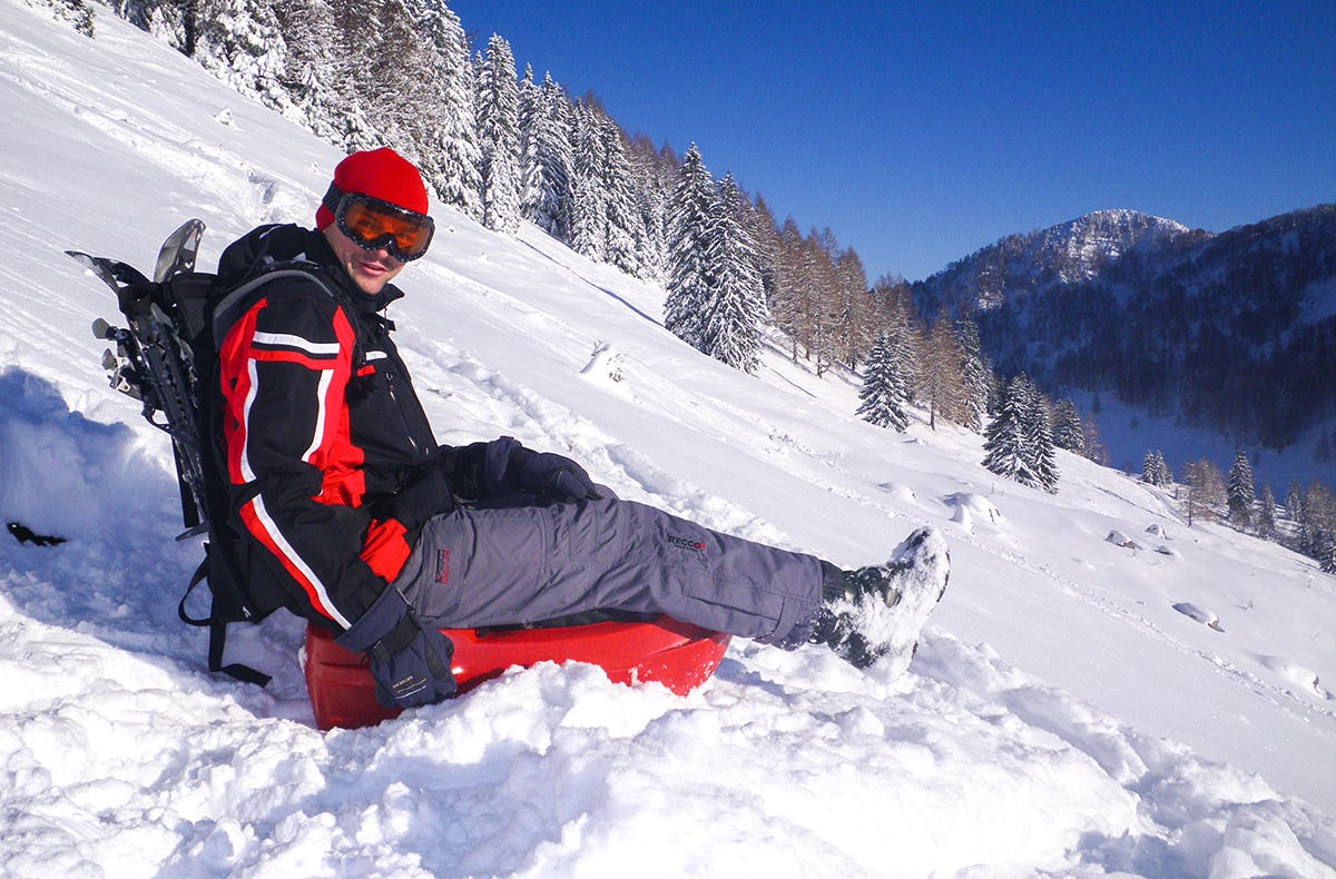 Schneeschuhtour u. Bobfahrt Grünau