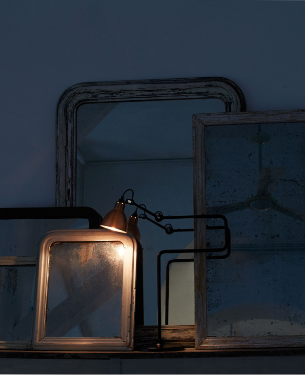 DCW éditions Lampe Gras N317 bureaulamp Zwart