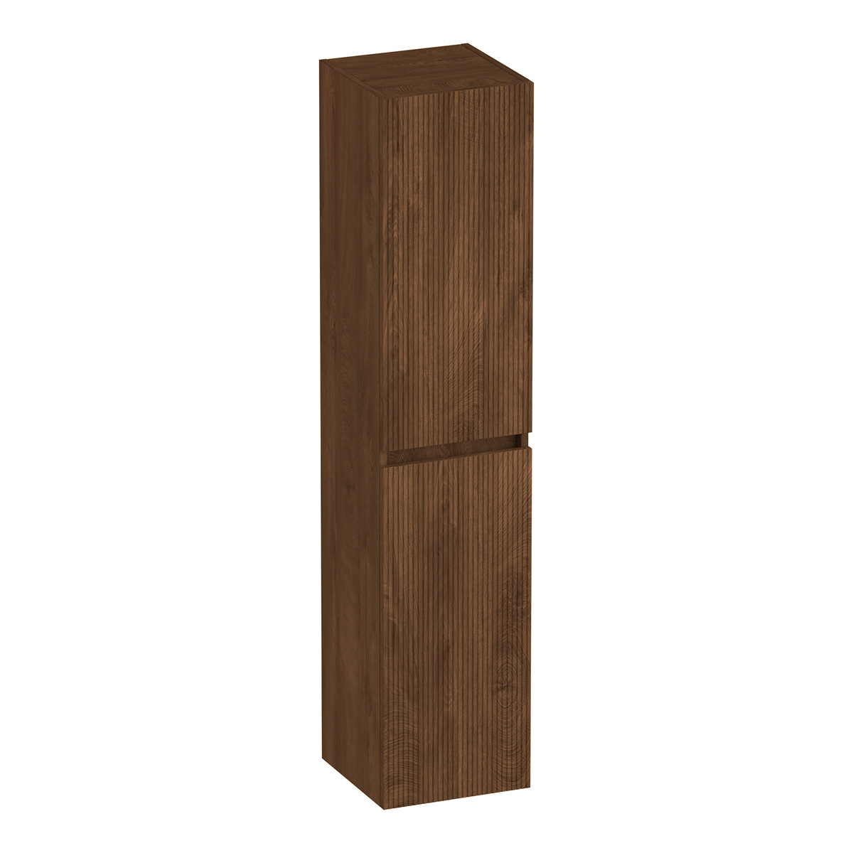 Brauer Joy Wavy hoge kast ribbelfront 160cm forest cacao