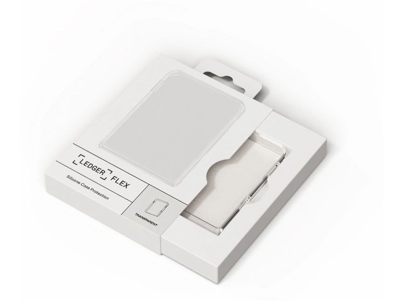 Ledger Flex Protective Case Transparent Schutz für Krypto-Wallets mit Touchscreen