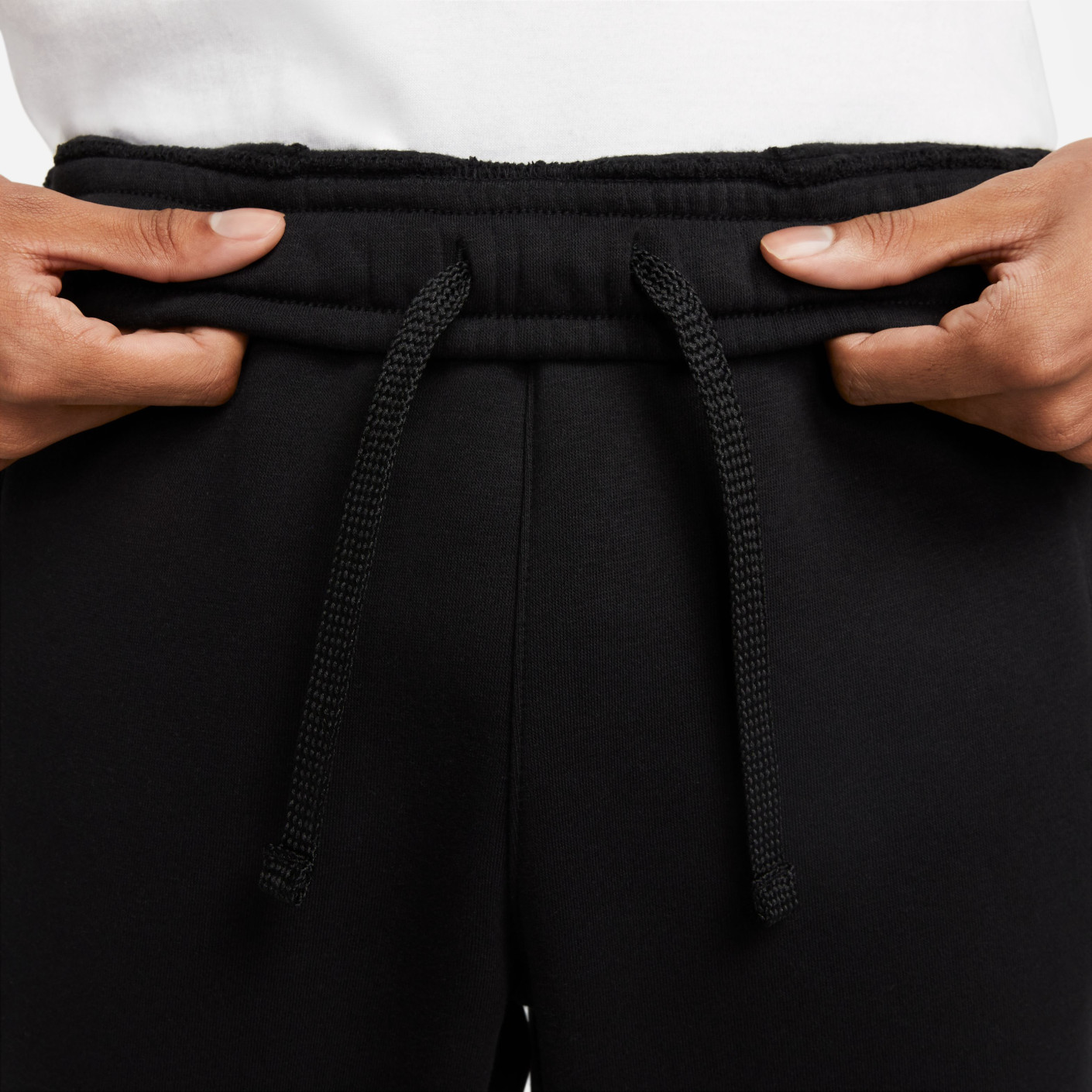 Nike Sportswear Fleece Jogger Zwart Grijs Wit