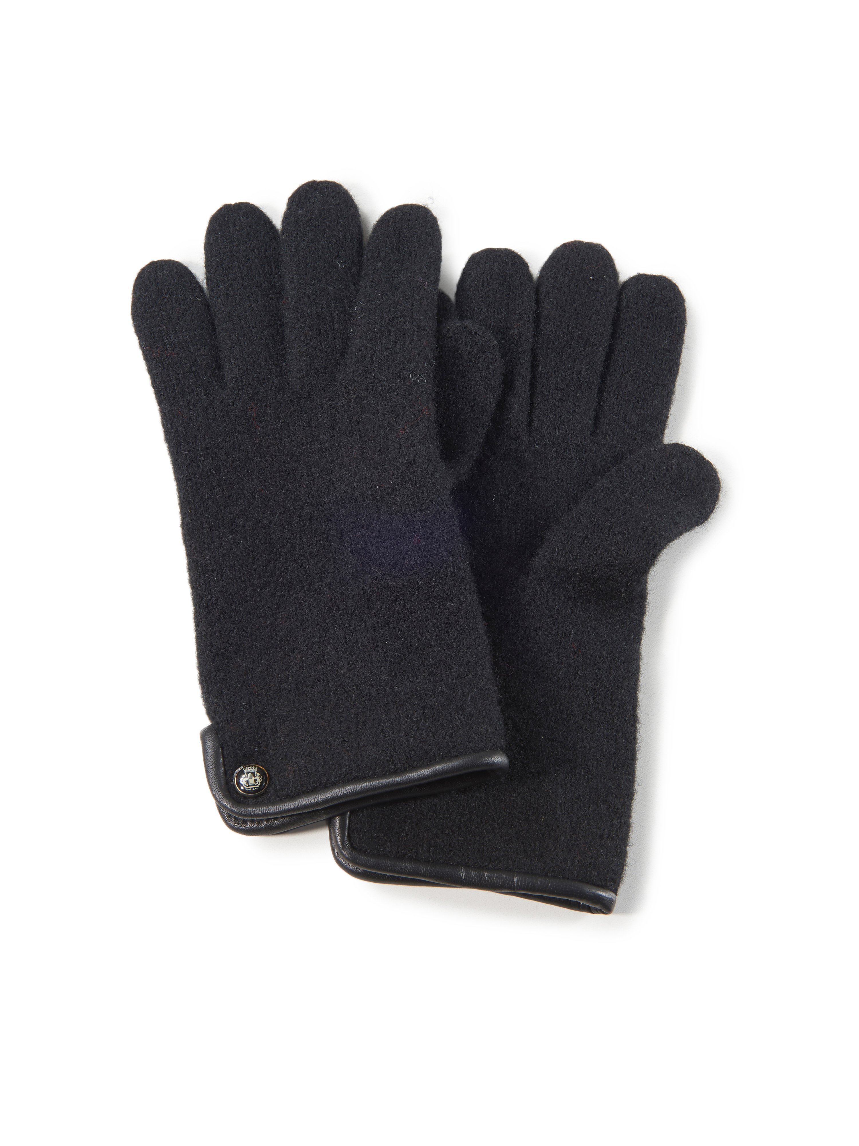 Handschuh aus gewalkter Schurwolle