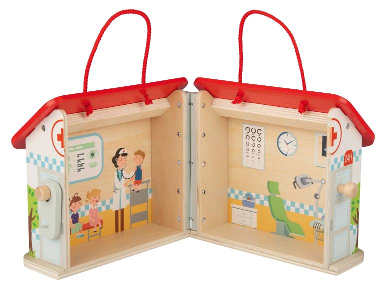 Draagbaar poppenhuis