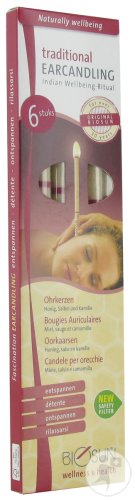 Biosun Bougie Auriculaires 6 Pièces