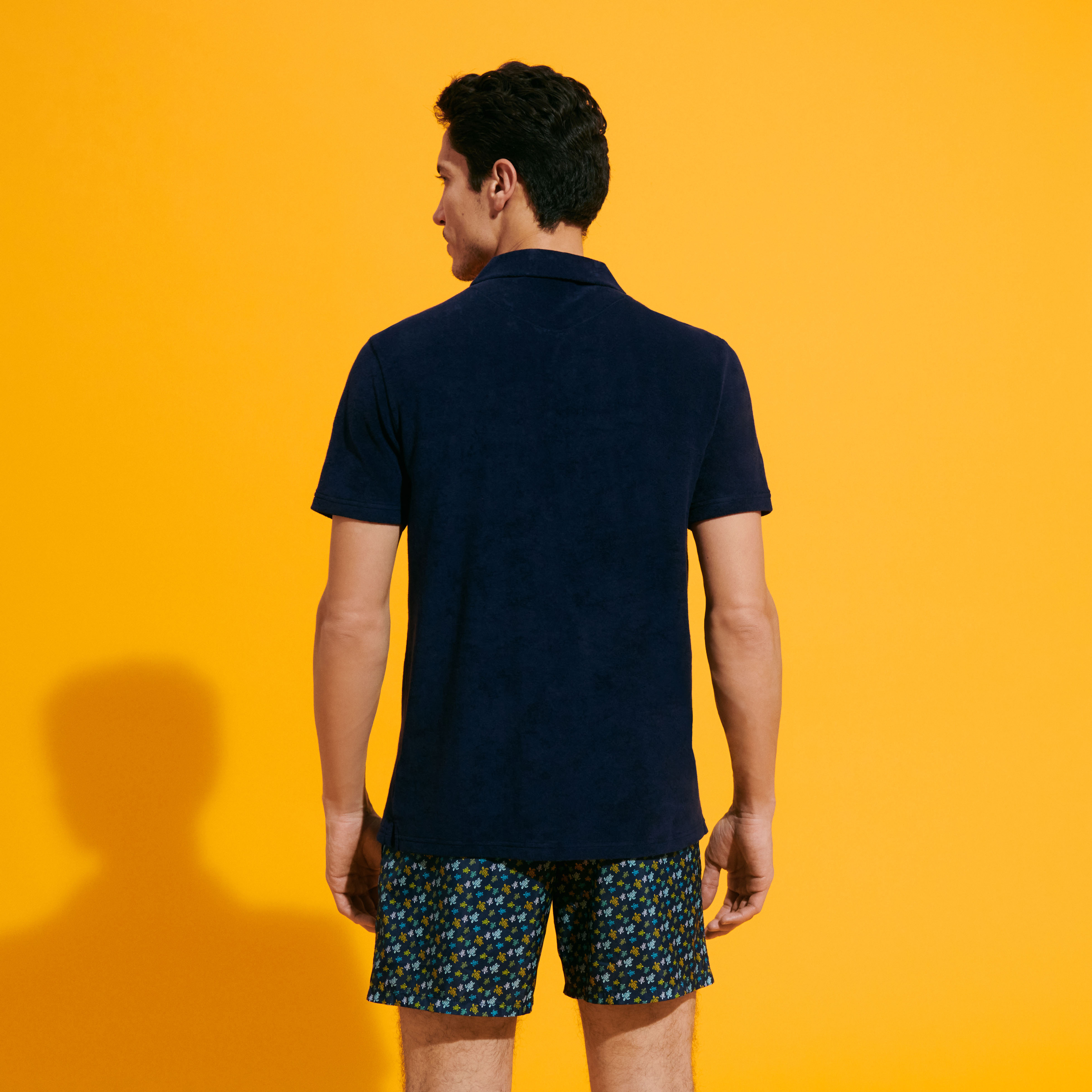 Polo en coton éponge organique homme uni | Site Vilebrequin | PHEC3Q00