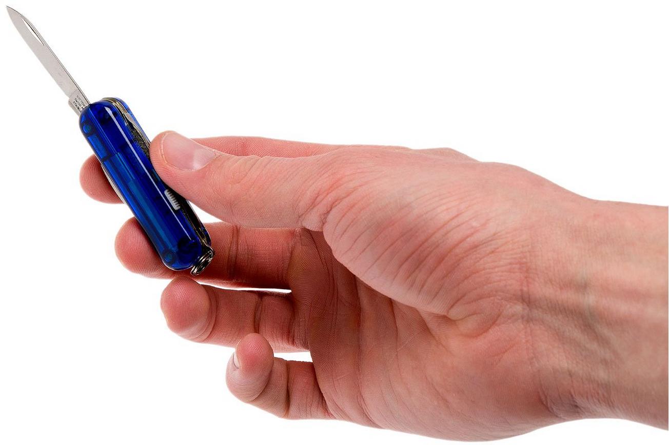 Victorinox Midnite Manager transparant blauw 0.6366.T2 Zwitsers zakmes