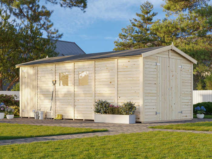 Palmako redskabsrum Aksel 4 - 273 x 550 cm
