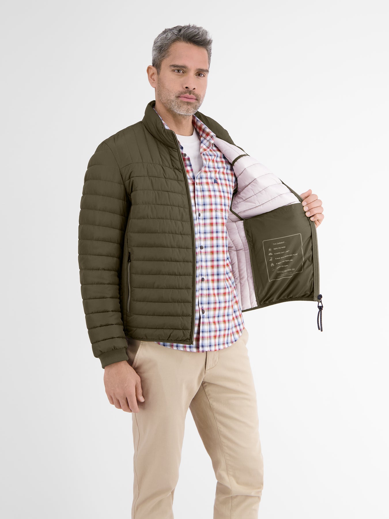 Wattierter Steppblouson
