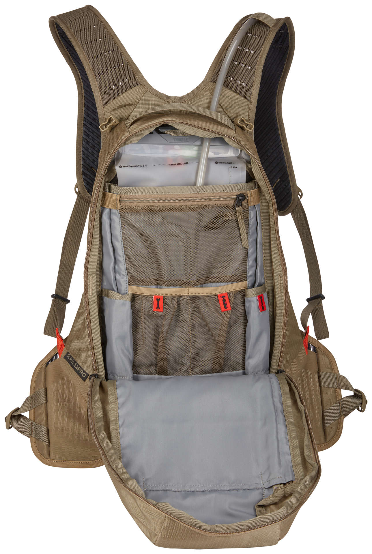 Thule Rail Bike Hydration 12L Pro Drinkrugzak Bruin