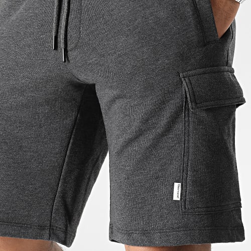 Short Jogging Shark Gris Anthracite Chiné