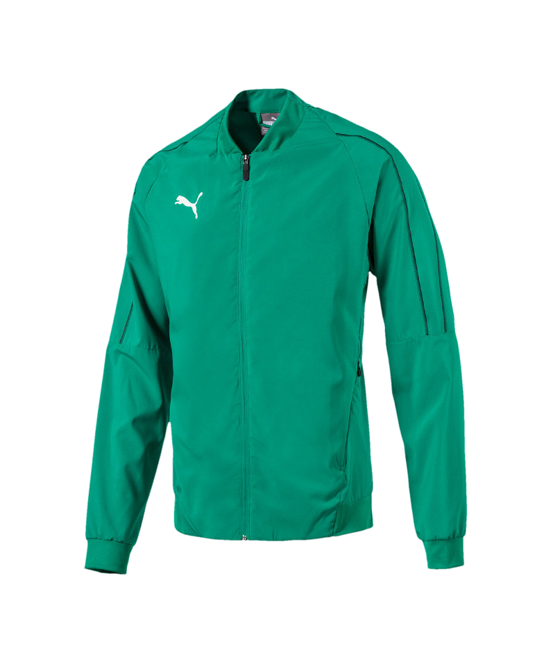 PUMA FINAL Sideline Jacket Jacke Grün F05
