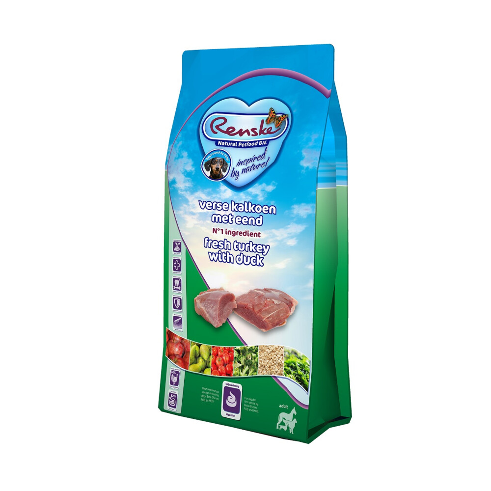 Renske Super Premium Adult Kalkoen-Eend12 kg