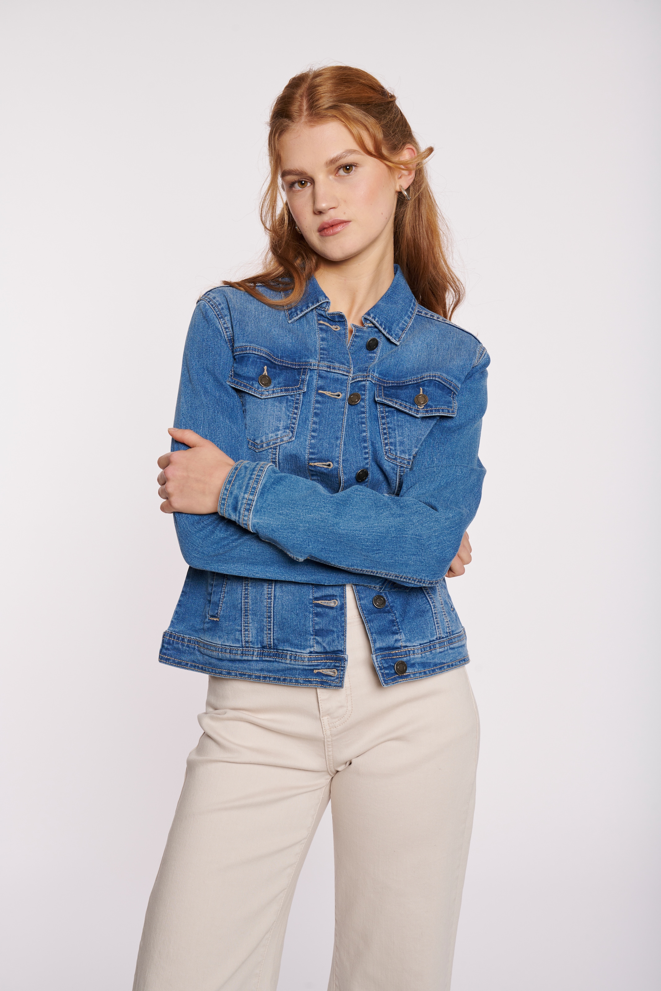 HaILY’S Jeansjacke »LS C DJK Ma44cy« ohne Kapuze