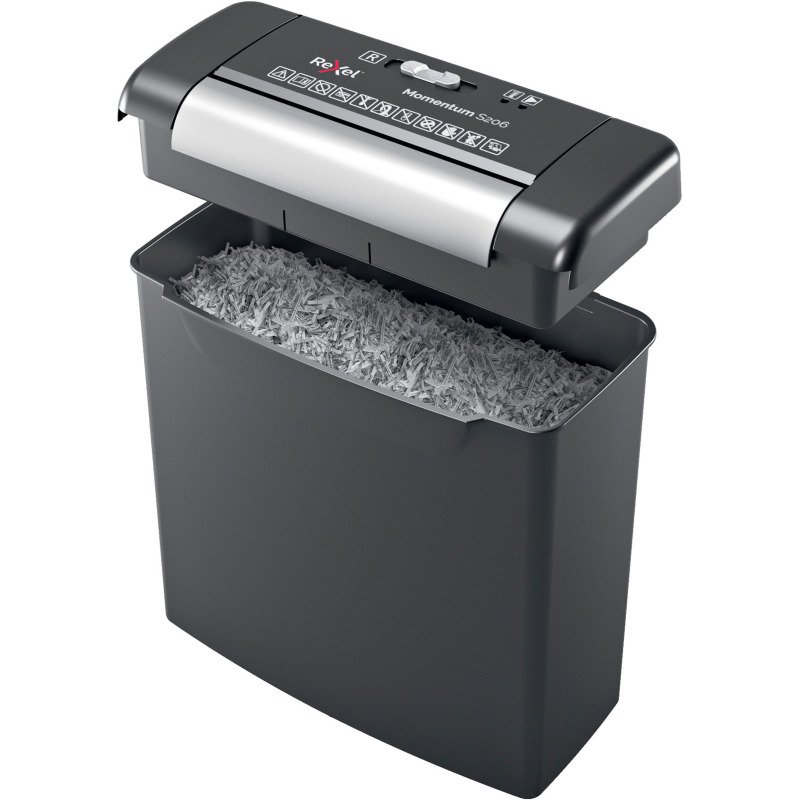 Destructeur Rexel Momentum S206 - coupe fibre