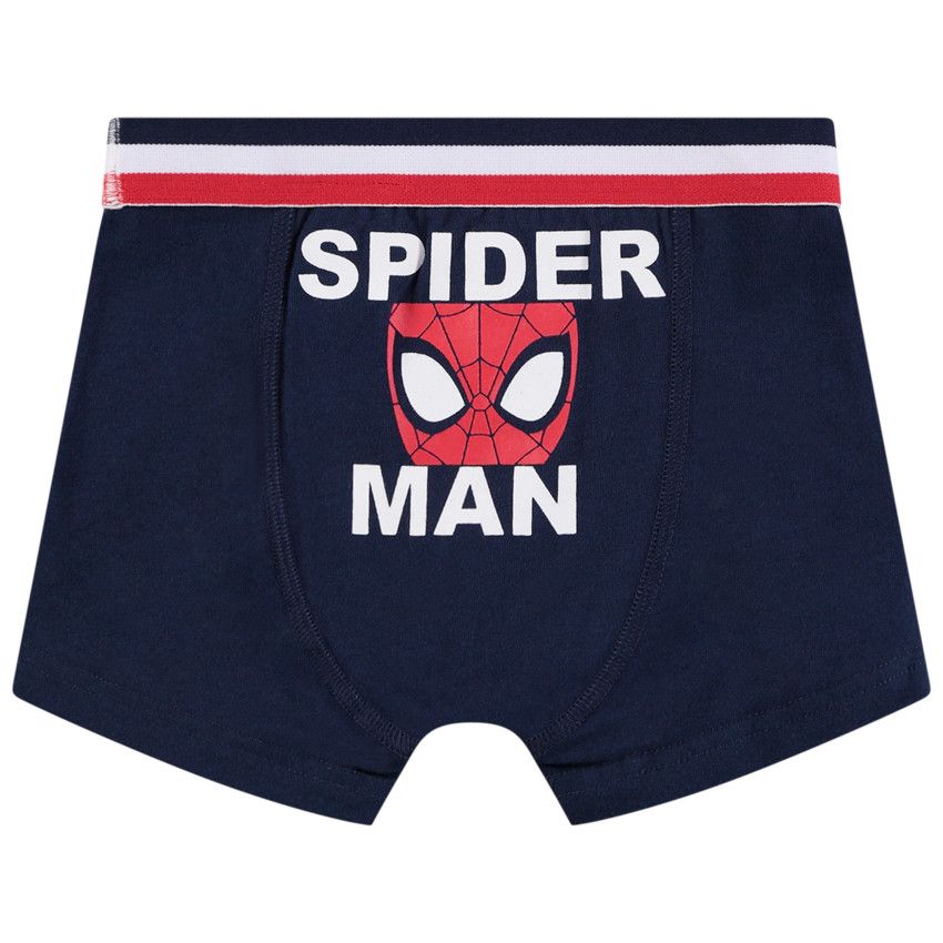 Lot de 3 boxers prints Spider-Man Marvel pour garçon - Rouge