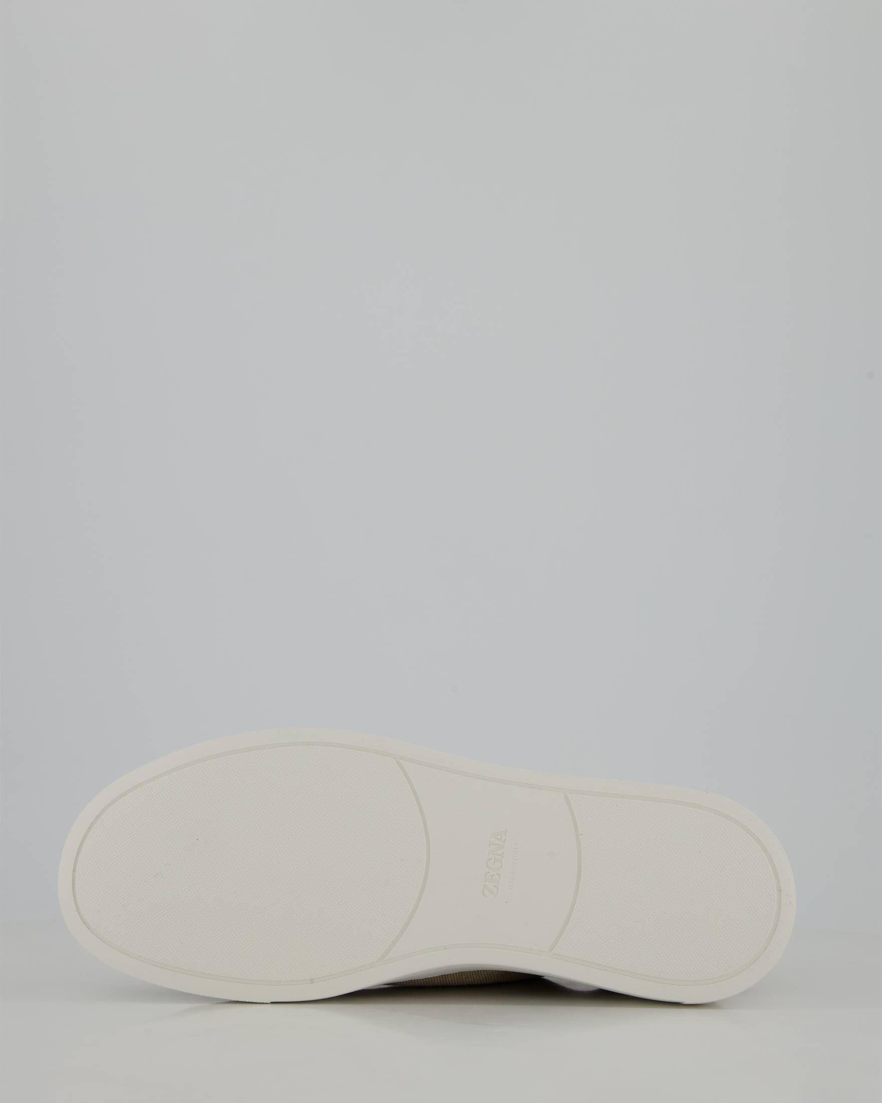 Zegna| Herren Sneaker TRIPLE STITCH LOW TOP CANVAS