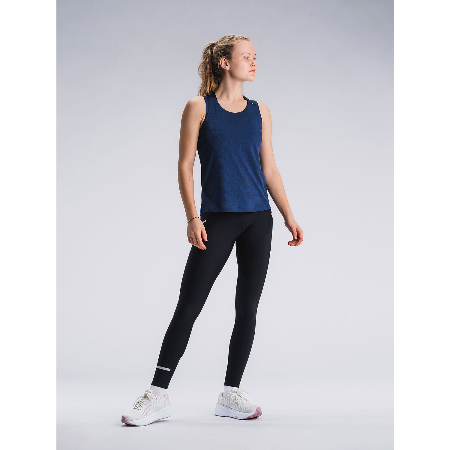 Fusion Run Singlet Korte Legging Set Dames