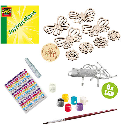 SES Creative Lichterkette - Naturdesign