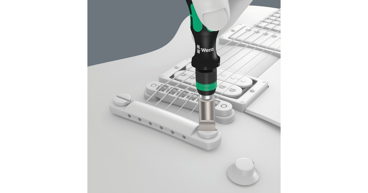 Wera9100 Gitarenreparatieset, 27‑delig gereedschapsset  (Zwart)