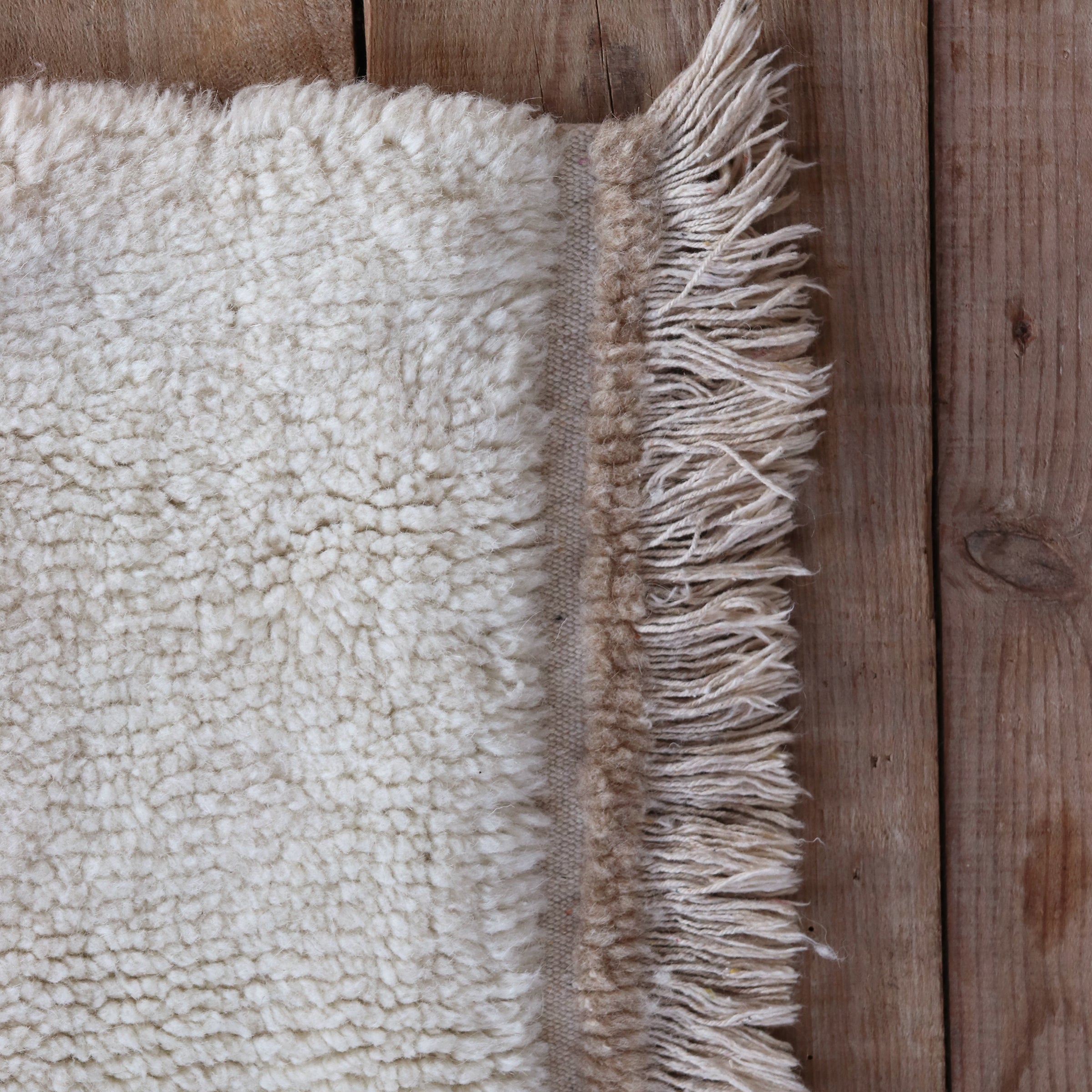Lorena Canals Steppe Vloerkleed 80 x 140 cm - Sheep White