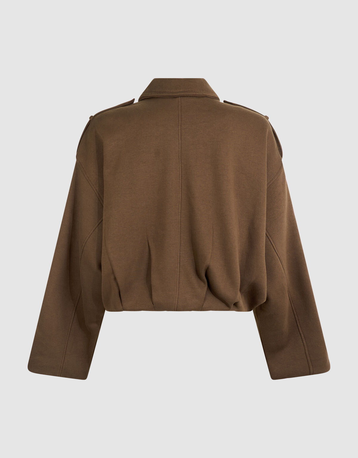 Oversized Sweat Jack Khaki