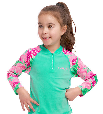 Funkita Badeshirt - UV50+ - Zippy - Tropic Palm