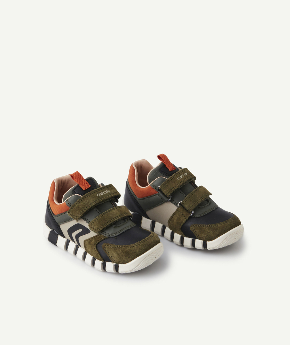 GEOXBASKETS IUPIDOO BÉBÉ GARÇON KAKI