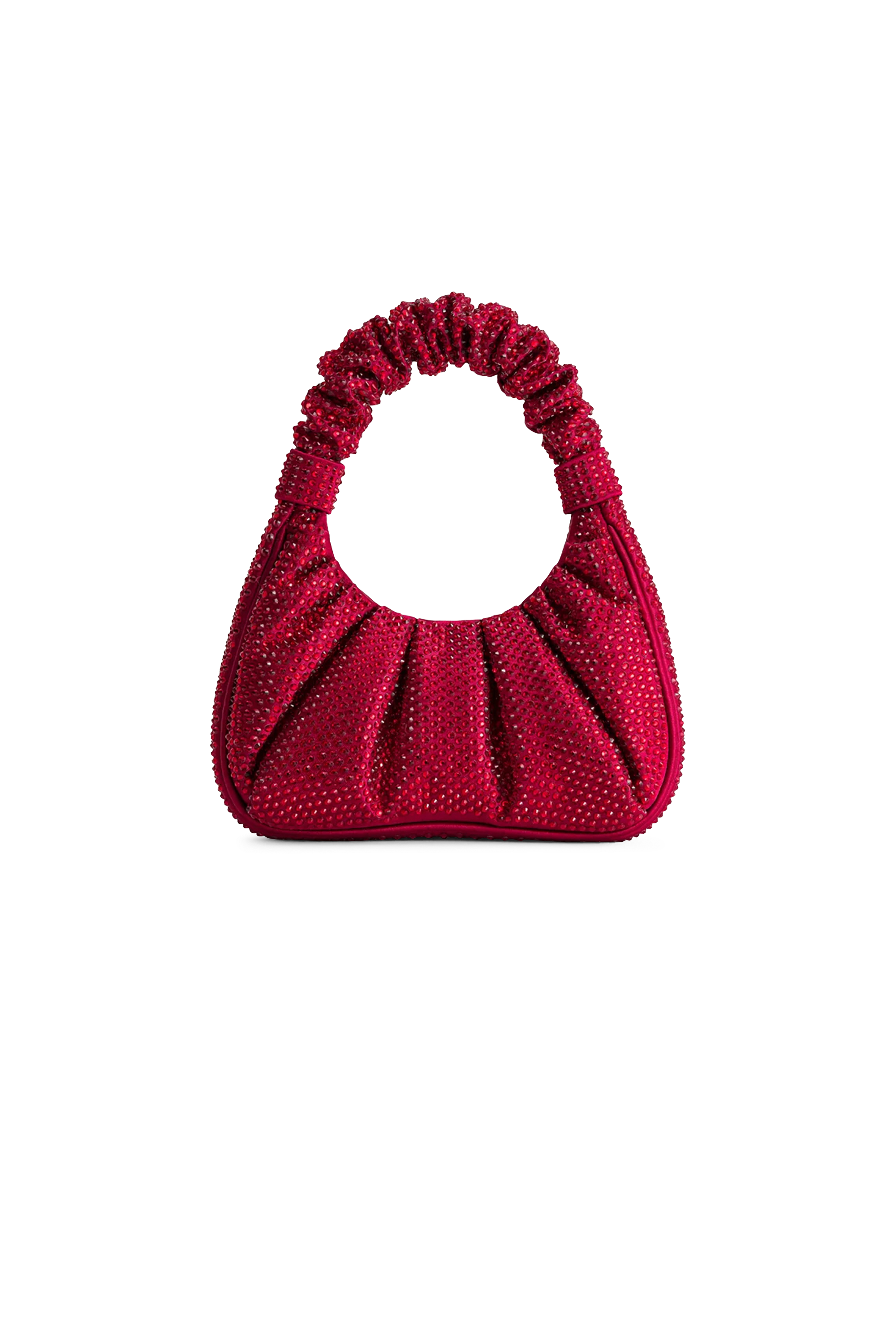 JW PEI Sac GABBI RUCHED STRASS Rouge