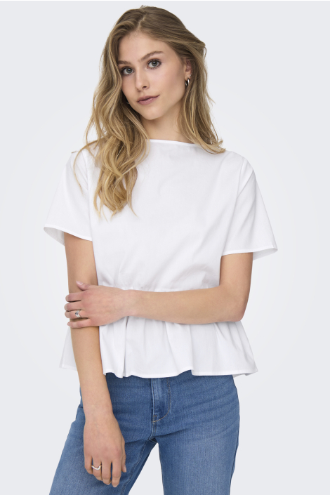 Jacqueline de Yong witte dames blouse
