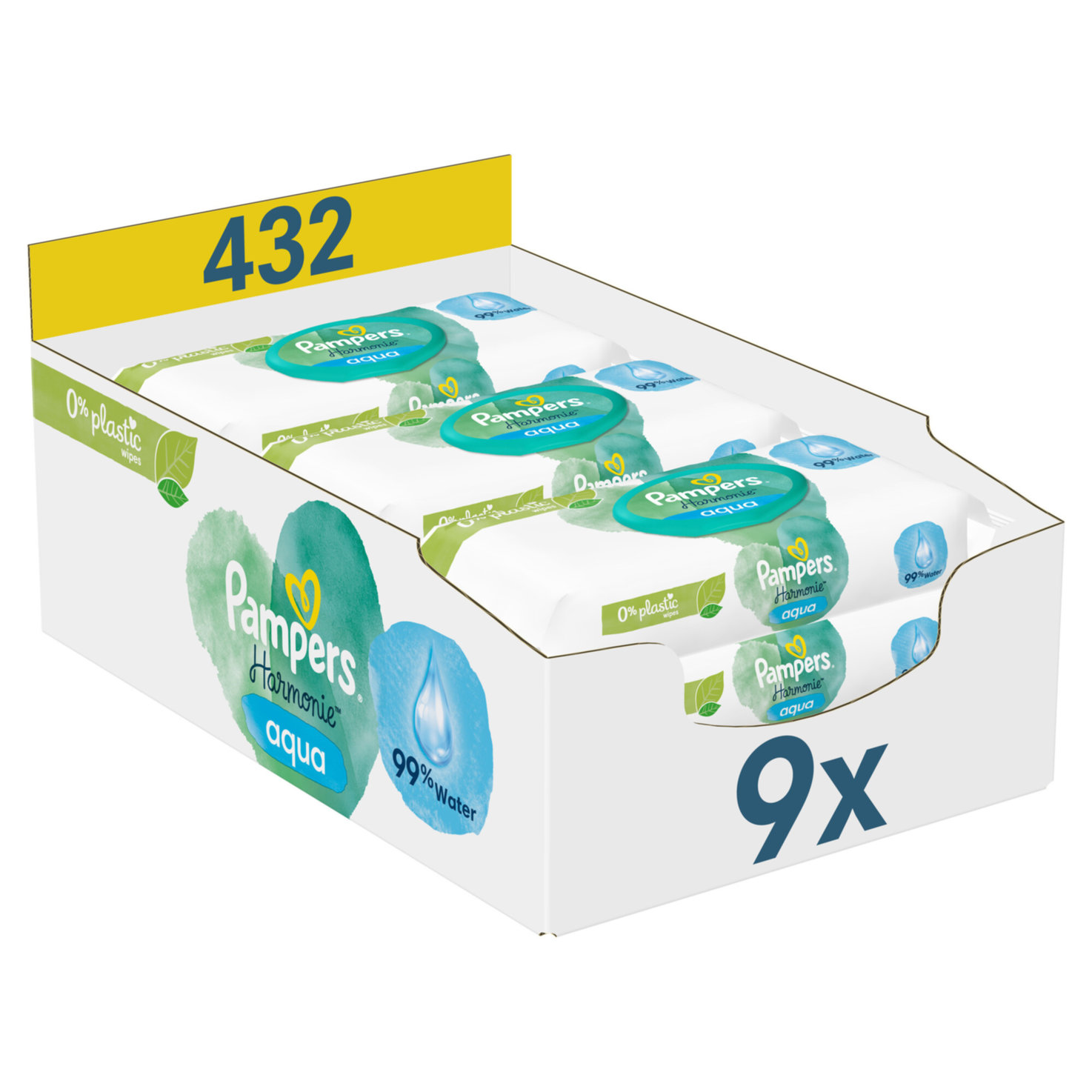 Pampers Harmonie Aqua 9x48 Stück