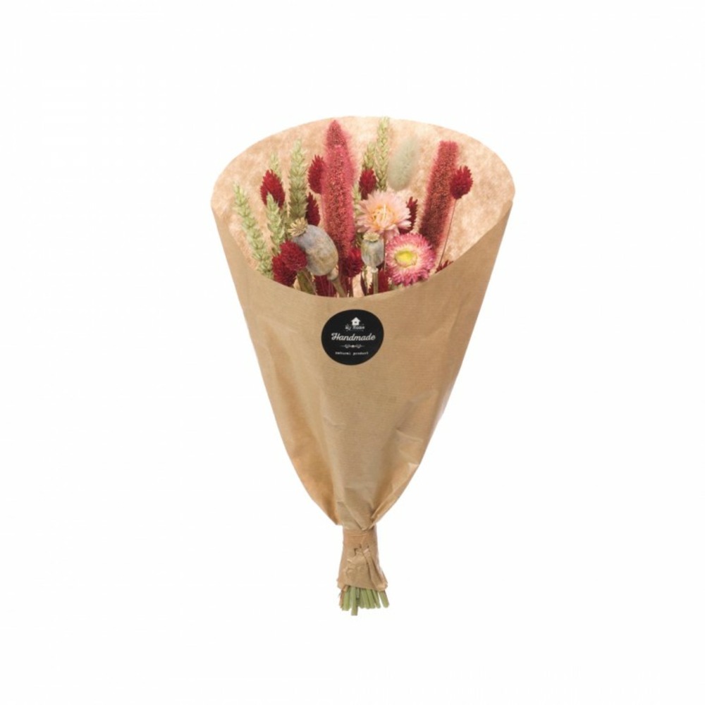 Bouquet de fleurs séchées m mix pink