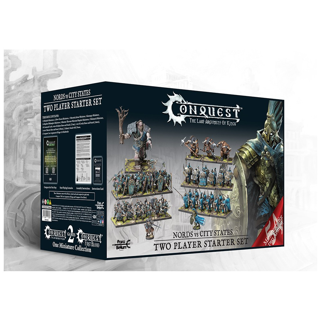 Conquest - Two Player Starter Set: Nords Vs City States