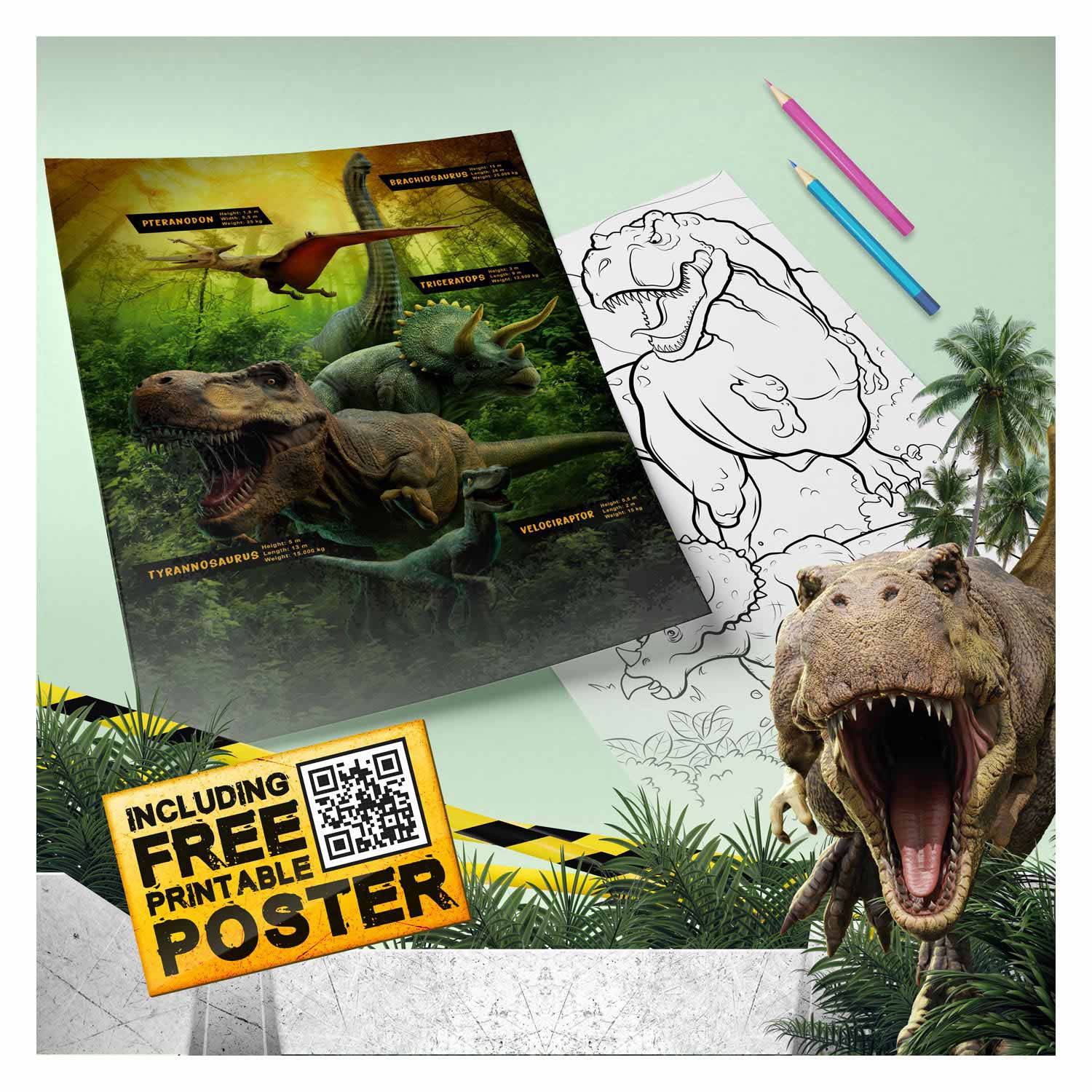 World of Dinosaurs Bouw een Dino