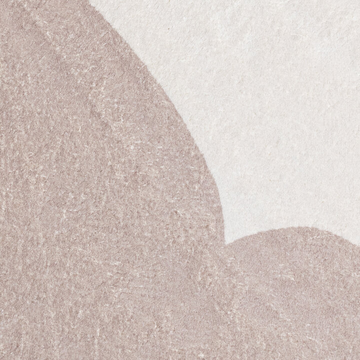 Wasbaar kindervloerkleed- Simba Bear Beige