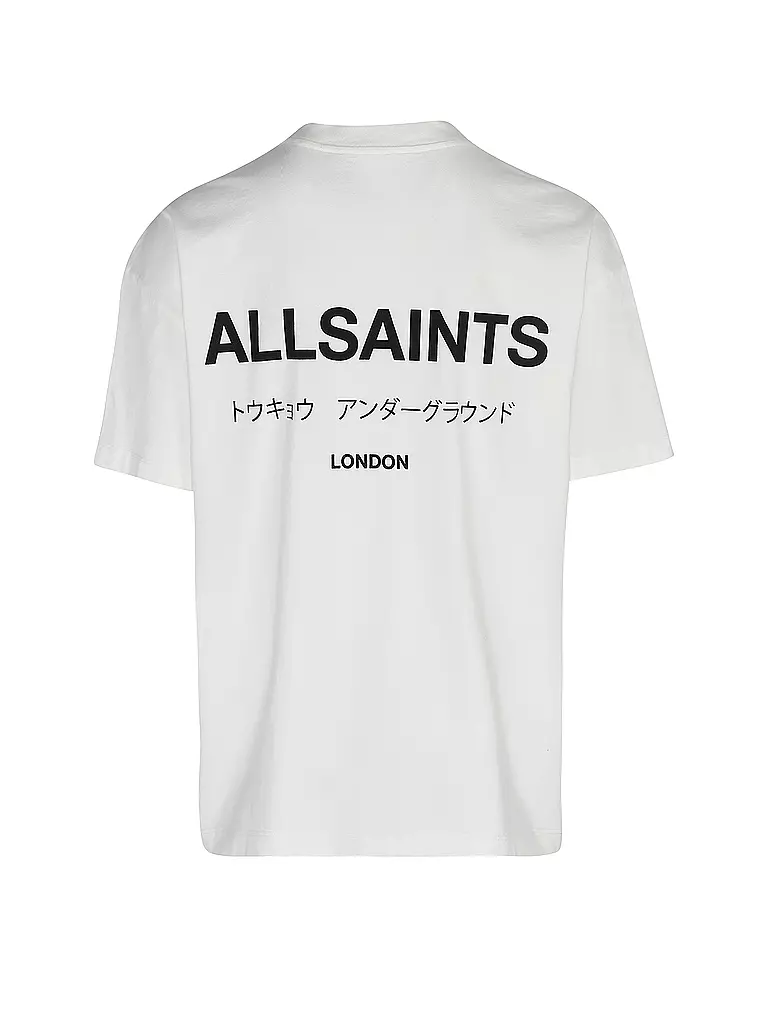 ALLSAINTS T-Shirt UNDERGROUND weiss