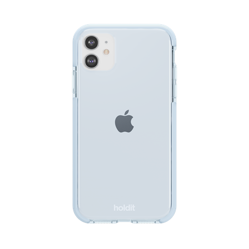 holdit Iphone 11/XR Seethru Cover, Mineral Blue