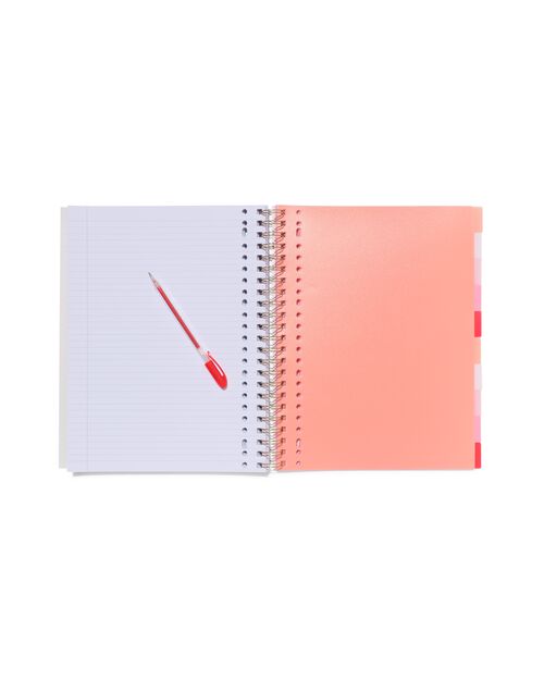 cahier à spirale A4 10-en-1 - ligné