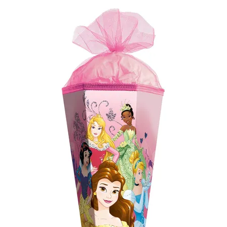 Roth Schultüte Disney Princess mit Glitzer, 85 cm, eckig
