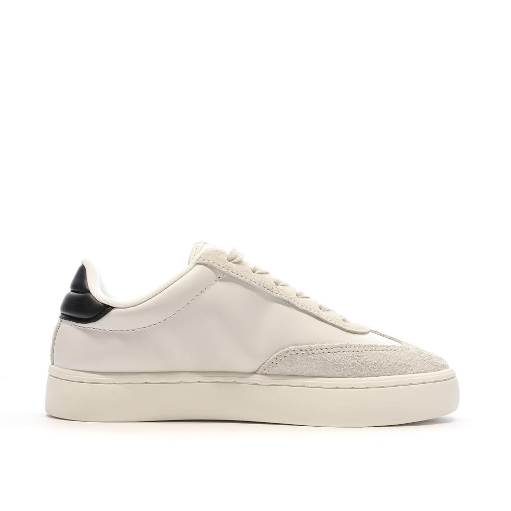 Calvin Klein Jeans Baskets Blanches/Noires Femme Calvin Klein Jeans Classic Cupsole