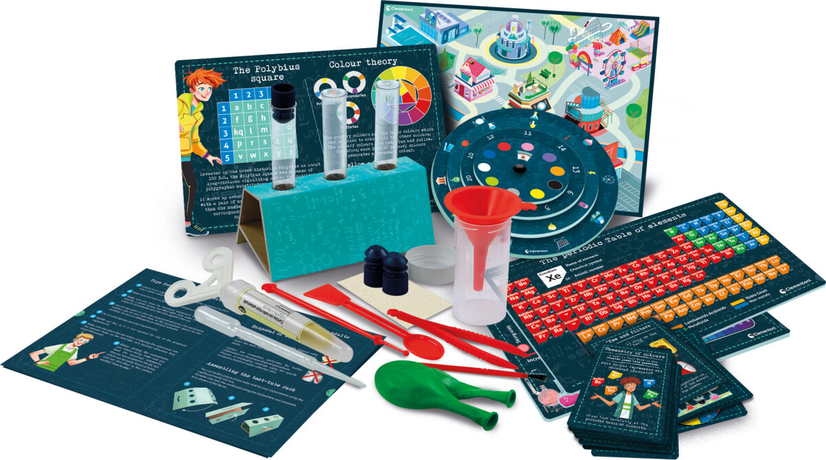 Clementoni - Kemisæt Til Børn - Mystery - Science & Play