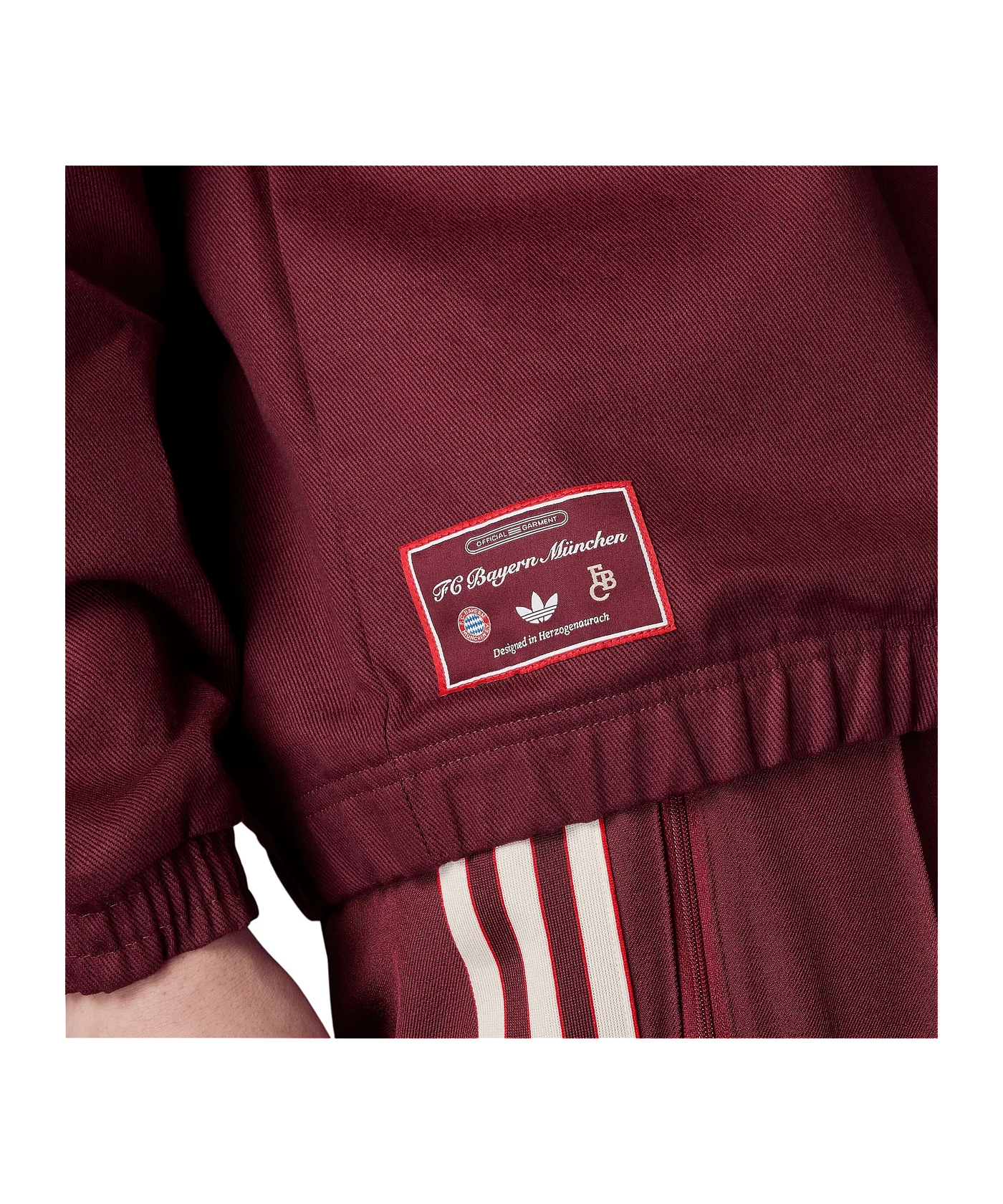 adidas FC Bayern München Icon Terrace Sweatshirt Rot