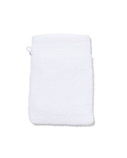 gant de toilette qualité hôtel 16 x 22 - blanc